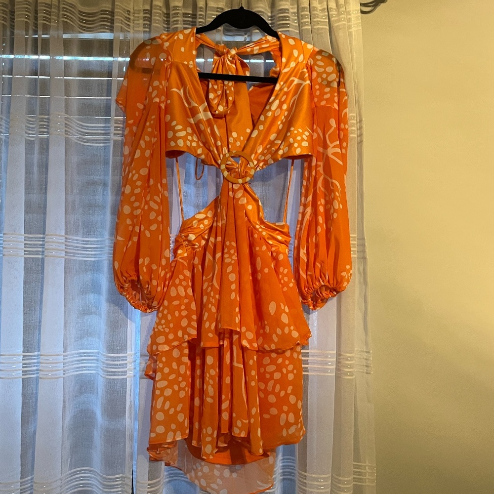 Luxxel Gia Orange Crush Dress
